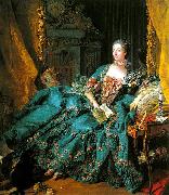 Francois Boucher, Portrait of Madame de Pompadour